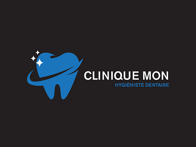 CLINIQUE MON HYGIENISTE DENTAIRE branding dental dentistry fiverr design fiverr.com fiverrgigs graphic design illustration logo design tooth ui unique