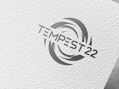 TEMPEST 22 branding fiverr design fiverr.com fiverrgigs graphic design illustration logo design storm tornedo unique