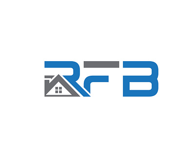 RFB branding logo design professional logo rfb ui unique word logo