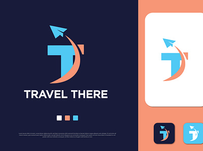 Travel logo design. modern logo t logo travel logo travel logo design wordmark logo