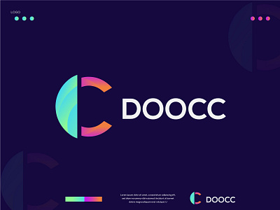Doocc | Logo Design app icon brand identity c logo flat illustration logo design logodesign logotype minimalist modern simple