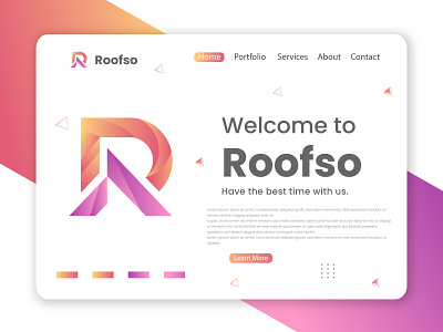 Roofso | modern logo