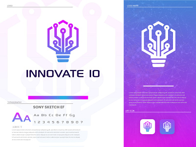 innovate io | logo design