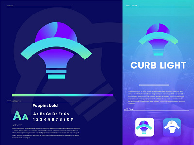 Curb light | Logo design | modern | minimalist.