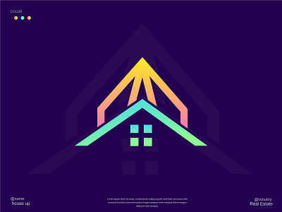 House up | Logo Design.