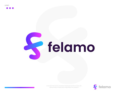 felamo | logo design. app icon creative creative logo f letter logo f logo logo design logotype minimalist logo modern modern logo modern logos simple tech logo unique logo