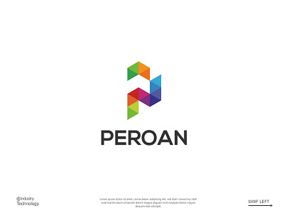 Peroan | Logo design branding creative design flat letter logo logo logodesgn logomark minimalist modern logo