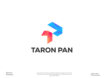 Taron pan brand identity branding creative icon logo logo design logodesign minimalist modern logo tp logo unique