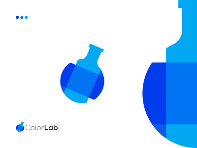 Color lab logo design