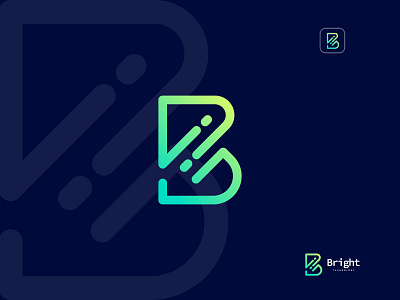 B letter logo design