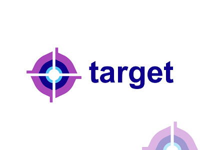 Target logo branding clean logo design logodesigner minimalist modern simple ux ui