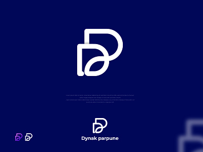 DP letter logo mark