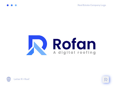 Real estate Logo! brand identity logo design logodesign logotype minimalist logo modern logo professional real estate roof roofing company