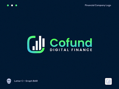 cofund brand identity financial logo design logotype minimalist logo modern logo saas