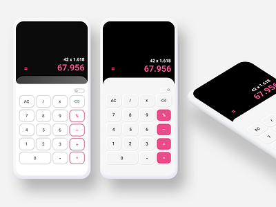 Modern calculator app app calculator calculator app calculator design calculator ui design futuristic glass effect glassmorphism glassy