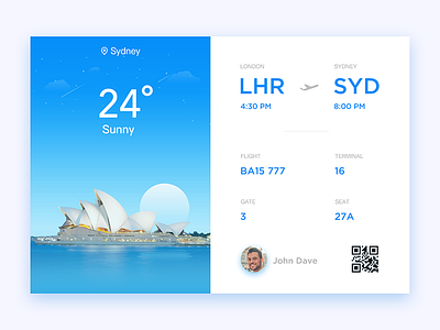 Idea#015 Plane Ticket plane ticket