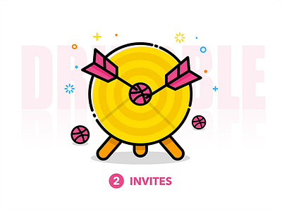 Dribbble Invites 2x