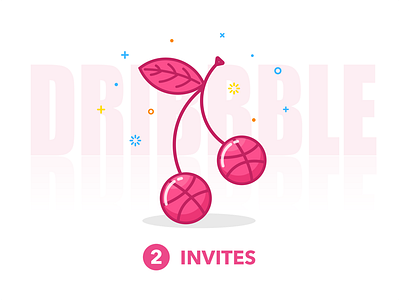 Dribbble Invites 2x