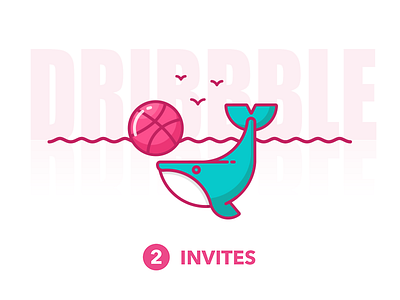 Dribbble Invites 2x