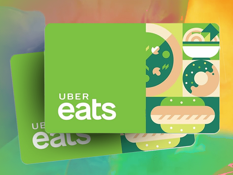 Uber eats gift cards by Redeeem on Dribbble