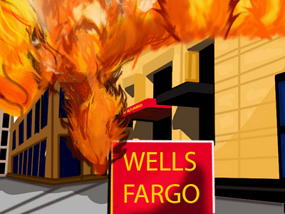 Wells fargo fire
