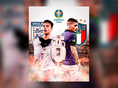 Final UEFA EURO 2020 - Arte de divulgação (conceito) arte banner competição design designer divulgação esporte flyer futebol graphic design instagram jogador media photoshop publicidade soccer social social media socialmedia sport