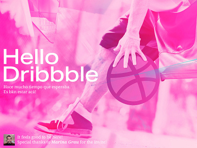 Official Hello hello dribbble