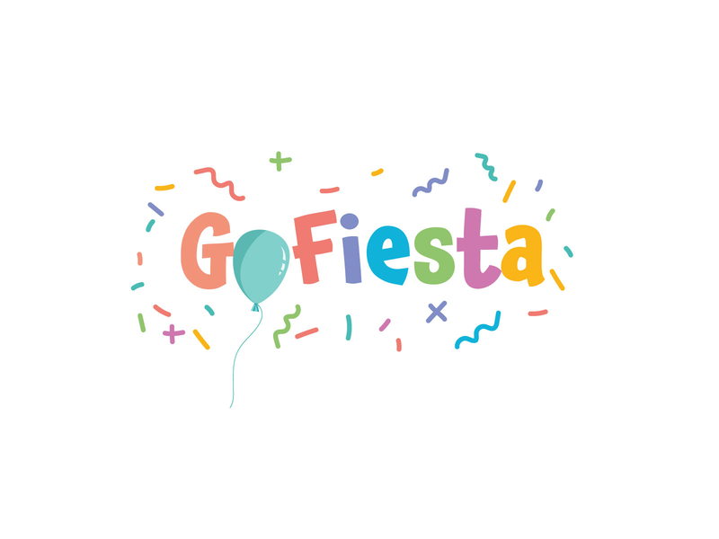 go fiesta dribbble2 brand identity branding logo
