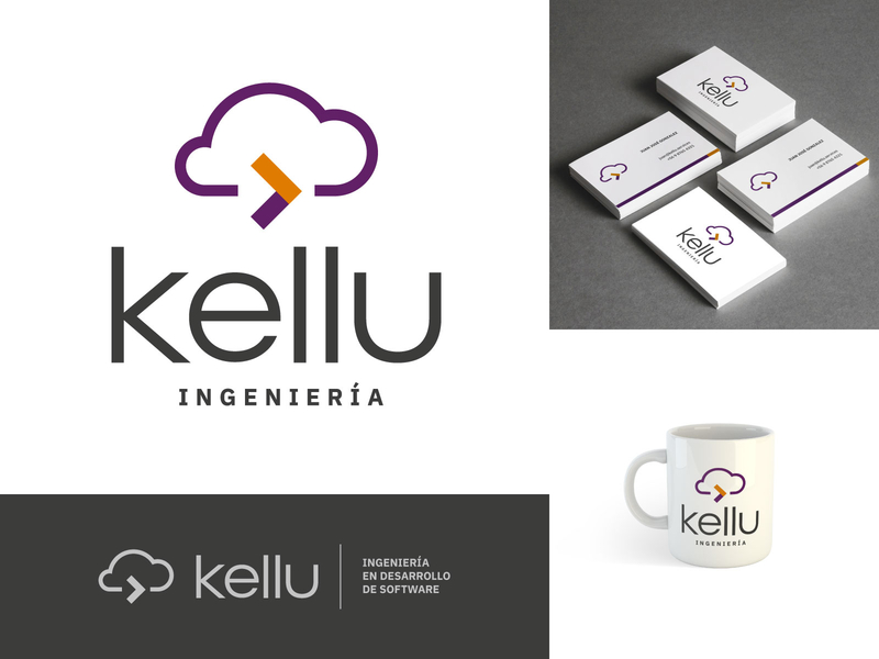 Kellu Software logo brand design brand identity branding develop engineering illustration logo software software development tech