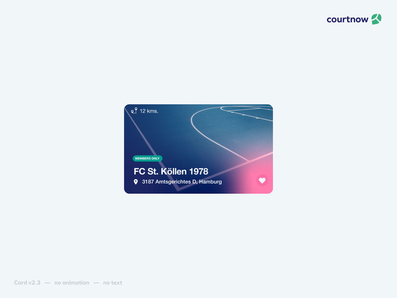 Simple card component card card component component fav button favicon glow heart human interface love pink ui ui design ui kit uidesign user interface