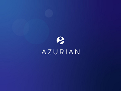 azurian brand brand design brand identity branding flat logo