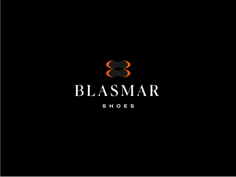 blasmar brand brand design brand identity branding design flat logo shoes simple