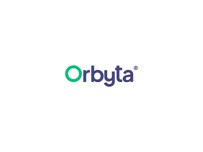 Orbyta logo concept 2 brand brand design brand identity branding flat logo o