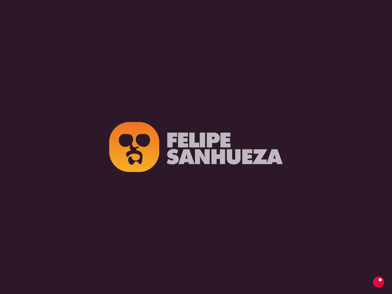 Felipe Sanhueza logo concept 3 brand brand design brand identity branding design flat illustration logo