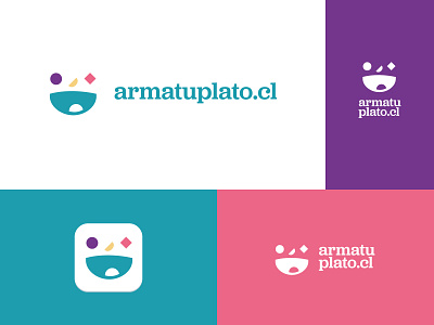 arma tu plato brand brand design brand identity branding design logo