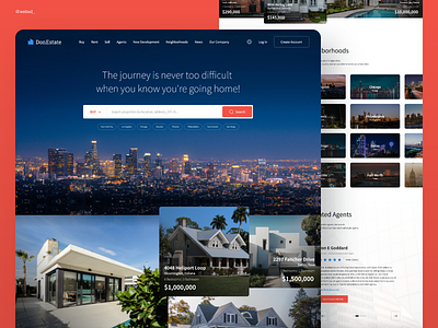 Commercial and Residential Real Estate Website Design