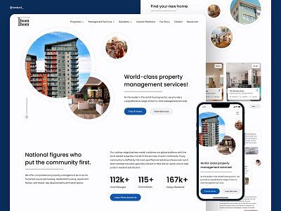 Property Management Company Website Design Inspiration