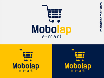 MOBOLAP - E Mart branding design ecommerce emart graphic design logo mobolap online business pakistan product services typography vector