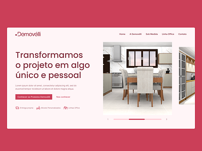 Movelaria - Hero design figma furniture hero movelaria productdesign ui uidesign uiux