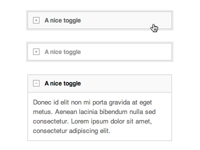 Toggle from Resolution accordion css3 jquery toggle