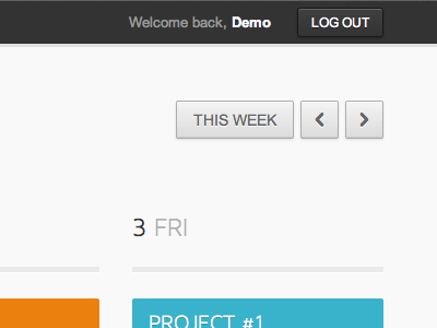Planner activity board codeigniter planner preview project ui weekly