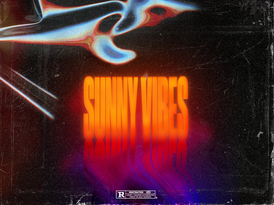 "Sunny vibes" branding branding design diseño graphic design handlettering handmade handmadetype hologram illustration letter lettering logo music type typogaphy vector vibes