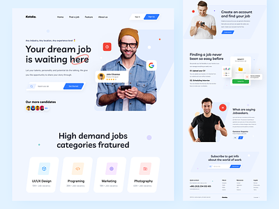 Web Landing Page