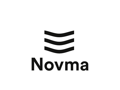 Indentity mobile operator Novma branding graphic design logo ui