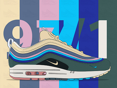 Air max 97/1 - Sean Wotherspoon air max air max day illustration nike sean wotherspoon sneaker art