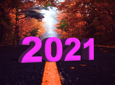 3D text Image 2021 2021 design 3d 3d text text