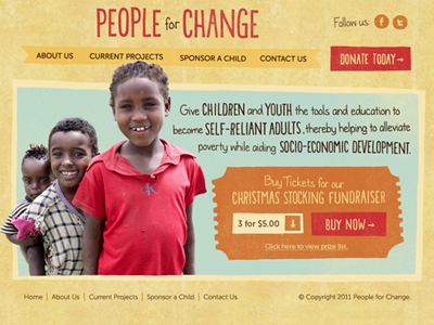 People for Change Site