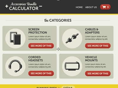 Accessories Bundle Calculator!