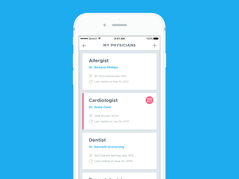 Healthcare App Concept