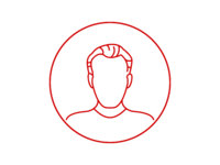 Avatar placeholder - Male